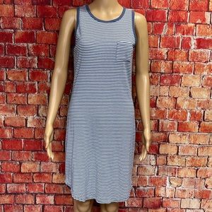 Cremieux Striped Sleeveless Shift‎ Dress